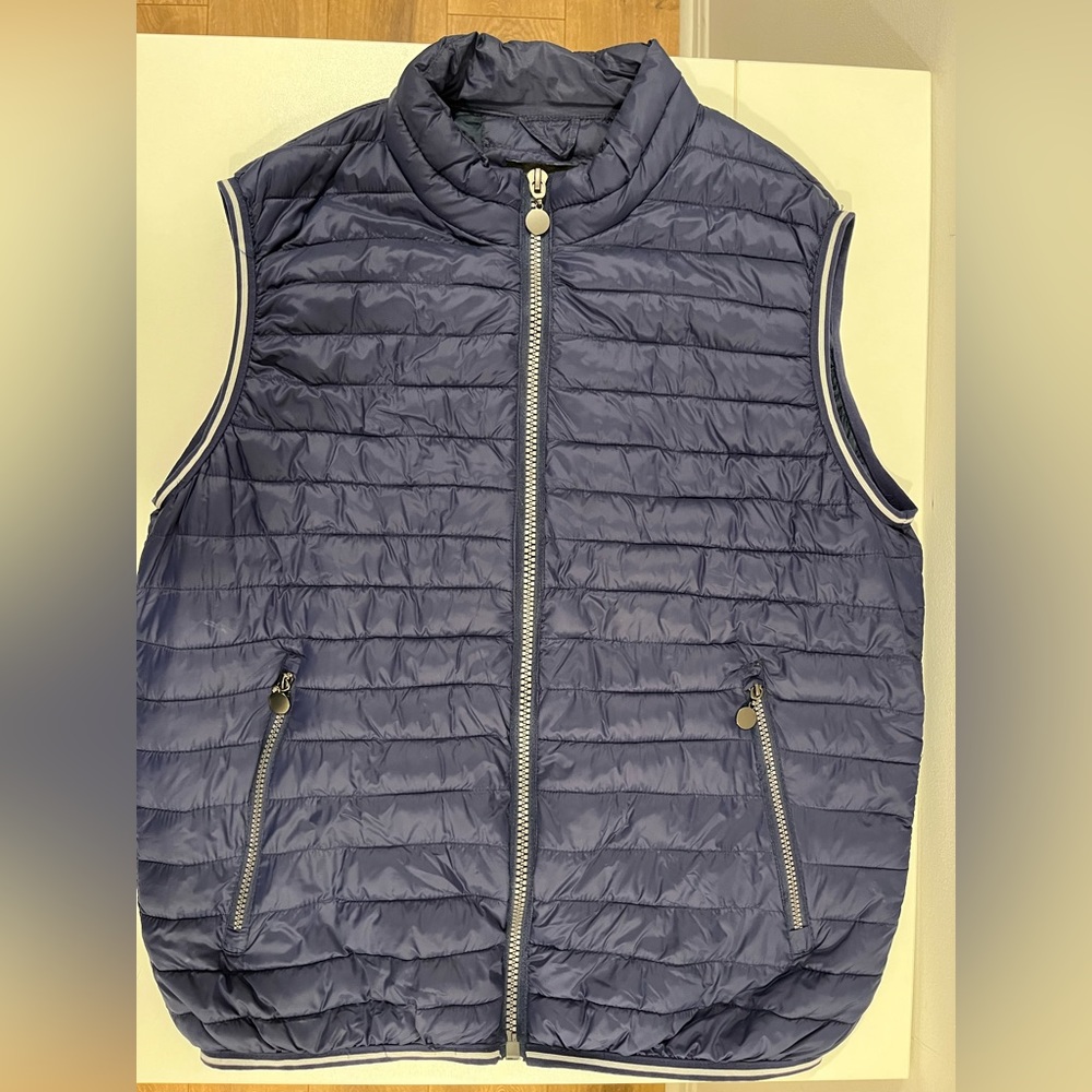 Guru, Zip Front Down Vest from Pendleton, blue, youth, size XXXL